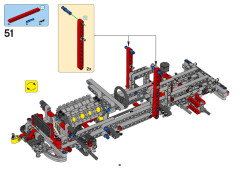 LEGO 8258 instructions page 1 – build guide
